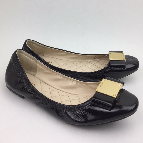COLE HAAN Tali' Bow Ballet Flat sz 8 - Picture 4 of 13
